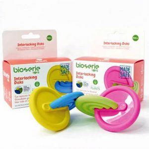 Bioserie Dischi Montessori Verde Fucsia