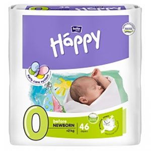 Happy pannolini usa e getta ecologici before Newborn