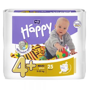 Happy pannolini usa e getta ecologici Maxi Plus