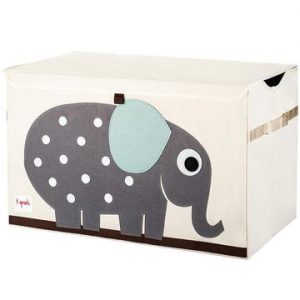 baule porta giochi 3 sprouts elefante