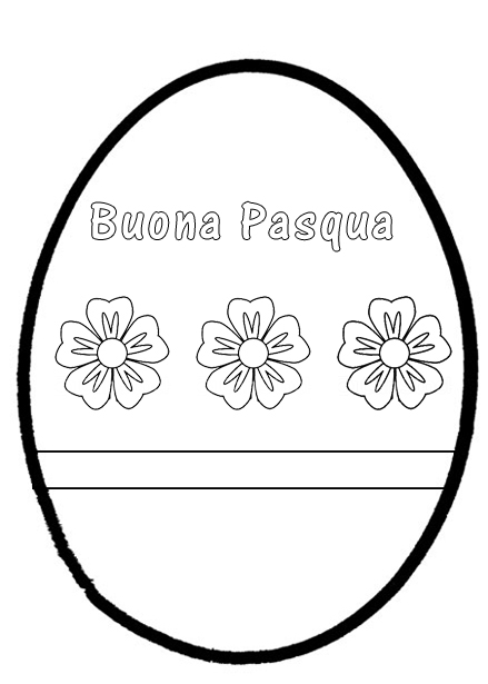 Pasqua disegni da colorare 