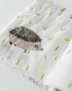 muslin mussola swaddle bamboo little unicorn riccio